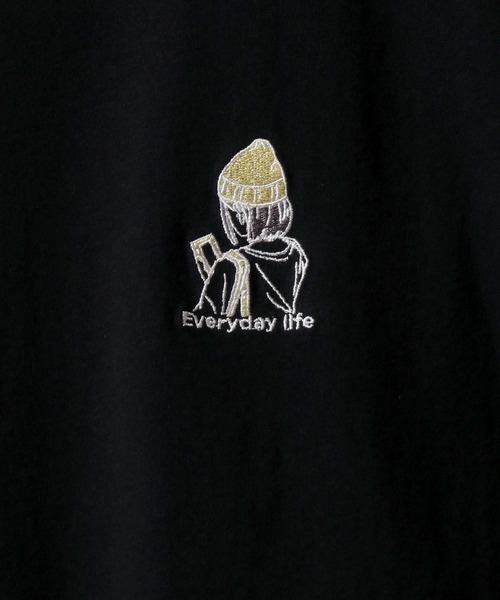 SITRY(シトリー)の「SITRY Girl Embroidery & Illustration Back Print T-shirt/別注 オーバーサイズ ガール ワンポイント刺繍 バックプリント ロンT 長袖Tシャツ レディース メンズ(Tシャツ/カットソー・レディース・ブラック/ホワイト/ブラック系その他/ホワイト系その他/ホワイト系その他2/ホワイト系その他3/ホワイト系その他4/ホワイト系その他5/ホワイト系その他6/ブラック系その他2/ブラック系その他3/ブラック系その他4/ブラック系その他5/ブラック系その他6・M/L/XL)」の22枚目の写真