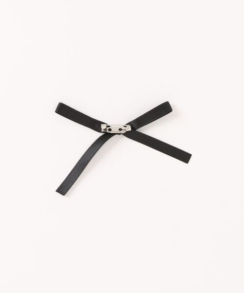 SPINNS（スピンズ）の「リボン付ラインネクタイ（ネクタイ・レディース・ブラウン/レッド/ネイビー・ONESIZE）」の4枚目の写真