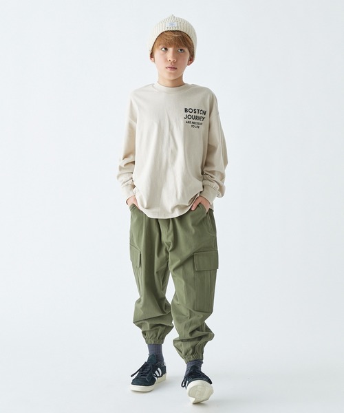 GENERATOR（ジェネレーター）の「ジェネレーター BOSTON L/S Tシャツ（Tシャツ/カットソー・キッズ・ブラック/ホワイト系その他2/ホワイト・M/L/XL）」の20枚目の写真