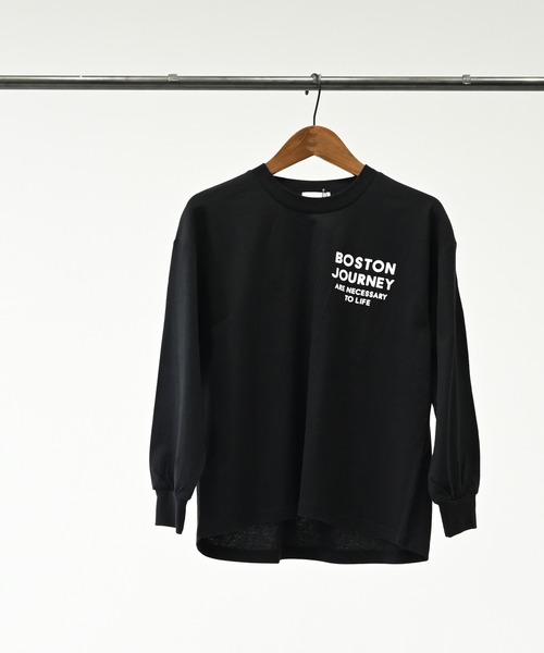 GENERATOR（ジェネレーター）の「ジェネレーター BOSTON L/S Tシャツ（Tシャツ/カットソー・キッズ・ブラック/ホワイト系その他2/ホワイト・M/L/XL）」の8枚目の写真