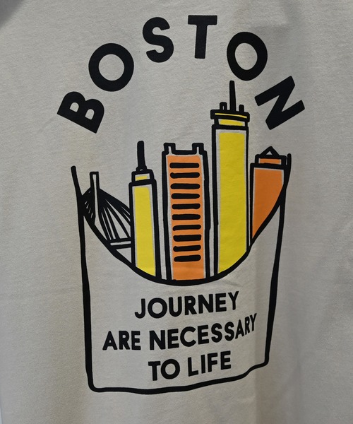 GENERATOR（ジェネレーター）の「ジェネレーター BOSTON L/S Tシャツ（Tシャツ/カットソー・キッズ・ブラック/ホワイト系その他2/ホワイト・M/L/XL）」の9枚目の写真