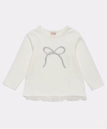 petit main（プティマイン）の「【リンク】キラキラモチーフ長T(キッズサイズ)（Tシャツ/カットソー・キッズ）」
