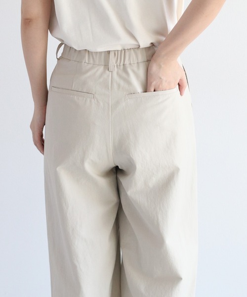 cepo（セポ）の「〈低身長/高身長サイズあり〉スリータックイージーストレートパンツ（その他パンツ・レディース・ブラック/オフホワイト/チャコール/ブラウン/グレー/ホワイト/ベージュ・L/M/S）」の13枚目の写真