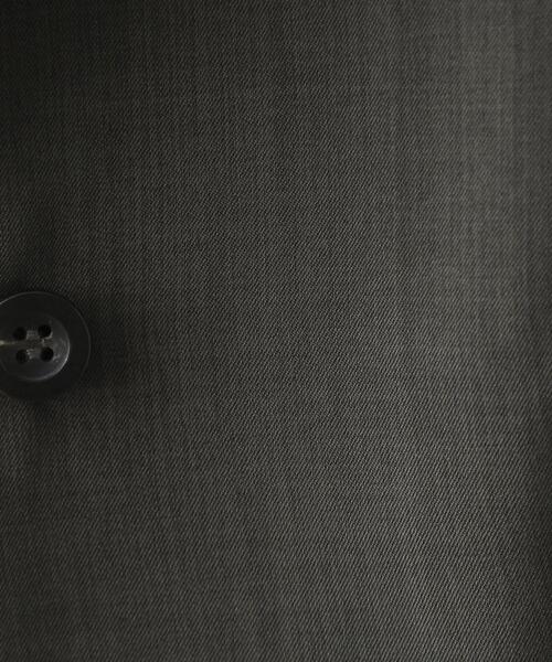 OPAQUE.CLIP（オペークドットクリップ）の「◆ランタンスリーブテーラードジャケット【洗濯機洗い可】（テーラードジャケット・レディース・ベージュ/チャコールグレー・38/40/42）」の6枚目の写真