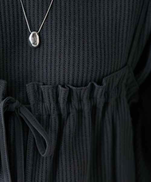 FREAK'S STORE(フリークスストア)の「ワッフル ロンTビスチェセット(Tシャツ/カットソー・レディース・オレンジ/チャコール/オフホワイト・フリ-)」の20枚目の写真