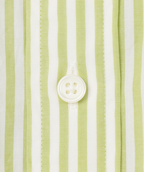 THE SHINZONE（ザ　シンゾーン）の「THE SHINZONE | 〈別注〉STRIPE DADDY SHIRT WOMEN（シャツ/ブラウス・レディース・グレー系その他/ブラウン系その他/グリーン系その他・P）」の9枚目の写真