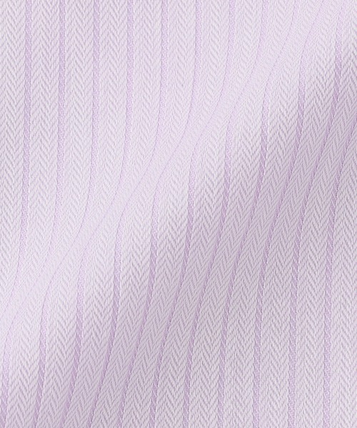 TOKYO SHIRTS（トウキョウシャツ）の「透け防止 形態安定ノーアイロン レギュラー 長袖ビジネスワイシャツ（ビジネスシャツ・レディース・パープル・XS/S/M/L/LL/XL）」の5枚目の写真