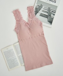 SETUP7（セットアップセブン）の「【SETUP7】カップ付きリブインナー BCK-807 SNK※（その他アンダーウェア/インナー）」