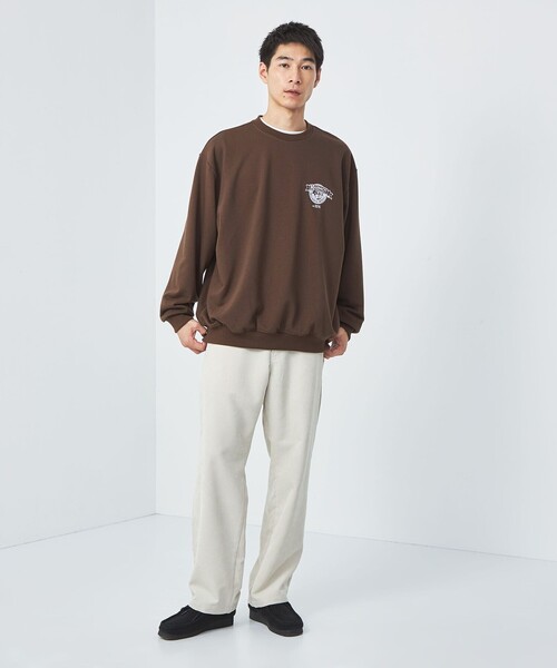 MARMOT(マーモット)の「【別注】<Marmot>GLR Marmots ロゴ スウェット(スウェット・メンズ・グレー/ブラウン・M/L/XL)」の10枚目の写真