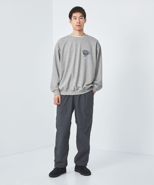 MARMOT(マーモット)の「【別注】<Marmot>GLR Marmots ロゴ スウェット(スウェット・メンズ・グレー/ブラウン・M/L/XL)」の11枚目の写真