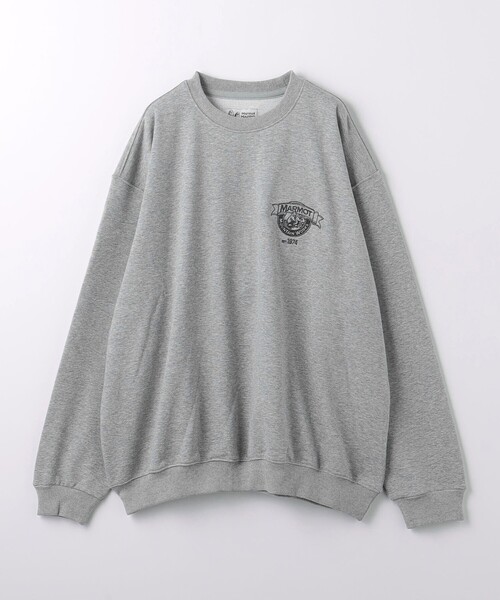 MARMOT(マーモット)の「【別注】<Marmot>GLR Marmots ロゴ スウェット(スウェット・メンズ・グレー/ブラウン・M/L/XL)」の3枚目の写真