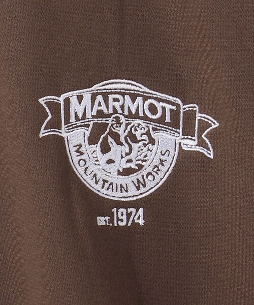 MARMOT(マーモット)の「【別注】<Marmot>GLR Marmots ロゴ スウェット(スウェット・メンズ・グレー/ブラウン・M/L/XL)」の18枚目の写真