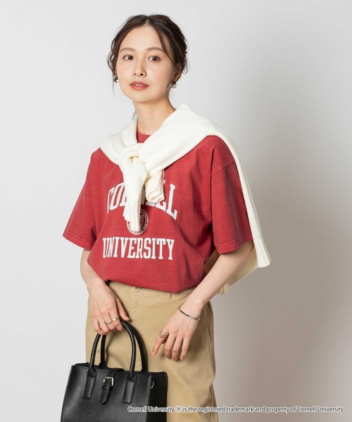 カレッジロゴ Tシャツ（Tシャツ/カットソー）｜Right-on（ライト