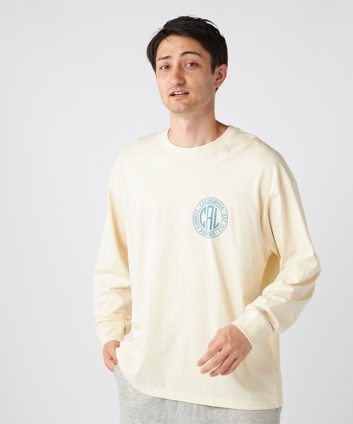 Ocean Pacific（オーシャンパシフィック）の「【OP/オーピー】バックプリントロングTシャツ（Tシャツ/カットソー・メンズ・アイボリー/ネイビー/チャコールグレー・X-LARGE/MEDIUM/LARGE）」の17枚目の写真