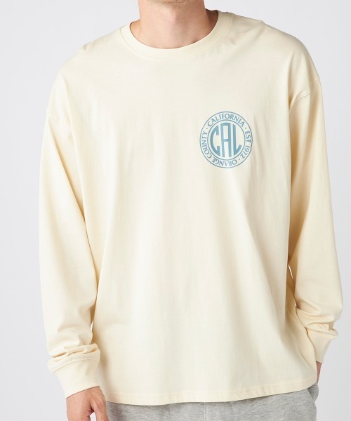 Ocean Pacific（オーシャンパシフィック）の「【OP/オーピー】バックプリントロングTシャツ（Tシャツ/カットソー・メンズ・アイボリー/ネイビー/チャコールグレー・X-LARGE/MEDIUM/LARGE）」の18枚目の写真