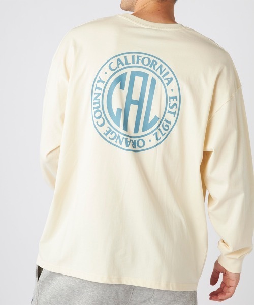 Ocean Pacific（オーシャンパシフィック）の「【OP/オーピー】バックプリントロングTシャツ（Tシャツ/カットソー・メンズ・アイボリー/ネイビー/チャコールグレー・X-LARGE/MEDIUM/LARGE）」の20枚目の写真