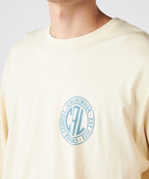 Ocean Pacific（オーシャンパシフィック）の「【OP/オーピー】バックプリントロングTシャツ（Tシャツ/カットソー・メンズ・アイボリー/ネイビー/チャコールグレー・X-LARGE/MEDIUM/LARGE）」の21枚目の写真