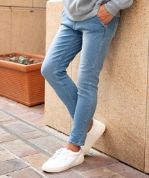 『vicci/ヴィッチ』スーパーストレッチスリムテーパードデニムパンツ