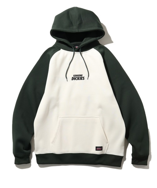 Dickies(ディッキーズ)の「【GENUINE DICKIES/ジェニュインディッキーズ】 裏起毛 バック デザイン ラグラン プルオーバー パーカー(パーカー・メンズ・ブラック/ブルー/グリーン・M/L/XL)」の17枚目の写真