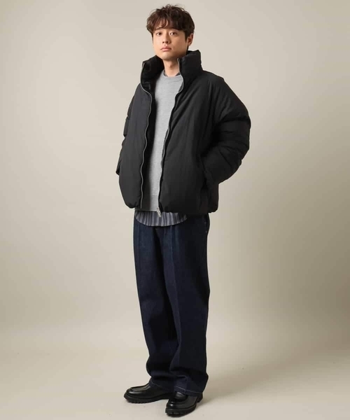 a.v.v（アーヴェヴェ）の「【即サマ見え】ランダムストライプ柄 起毛シャツ（シャツ/ブラウス・メンズ・ホワイト/チャコールグレー・44/50/48/46）」の17枚目の写真