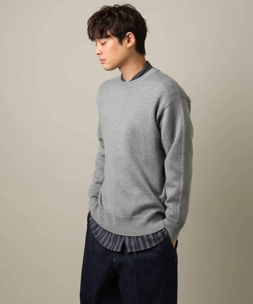 a.v.v（アーヴェヴェ）の「【即サマ見え】ランダムストライプ柄 起毛シャツ（シャツ/ブラウス・メンズ・ホワイト/チャコールグレー・44/50/48/46）」の18枚目の写真