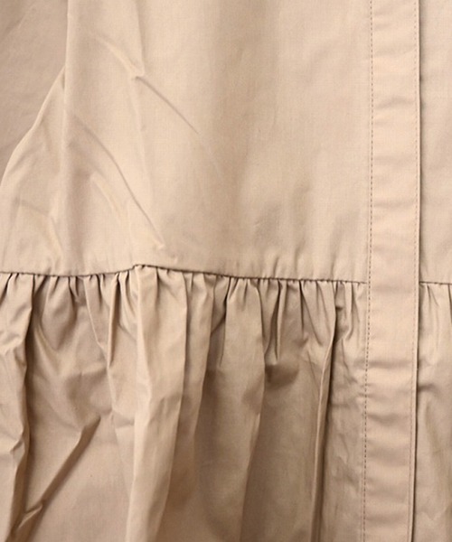 ブロードスタンドカラーチュニックブラウス（シャツ/ブラウス