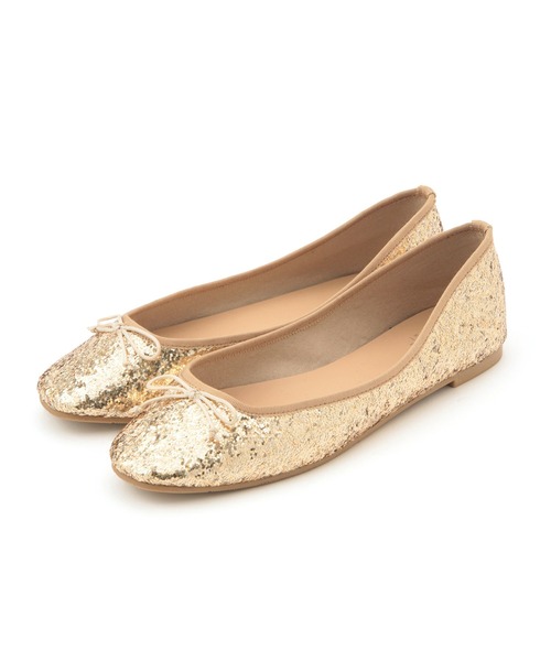 ROPE' PICNIC（ロペピクニック）の「【AIRina/エアリーナ】軽くてやわらかいグリッターバレエシューズ（バレエシューズ・レディース・ブラック系その他2/シルバー/ゴールド・L/M/S）」の8枚目の写真