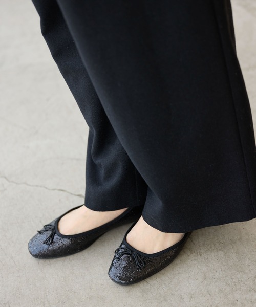 ROPE' PICNIC（ロペピクニック）の「【AIRina/エアリーナ】軽くてやわらかいグリッターバレエシューズ（バレエシューズ・レディース・ブラック系その他2/シルバー/ゴールド・L/M/S）」の21枚目の写真