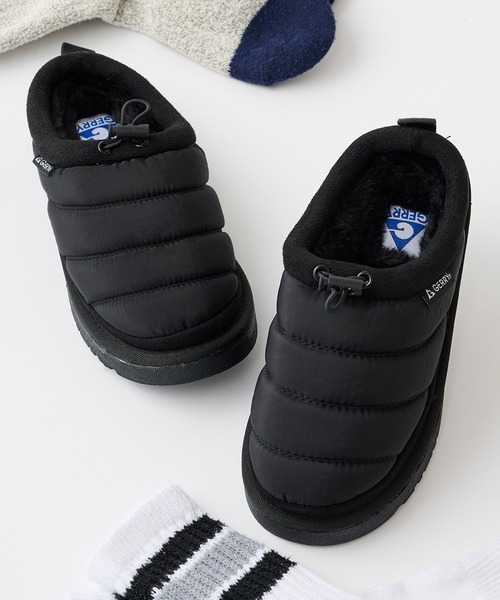 GERRY（ジェリー）の「【GERRY】キャンプモックシューズ サボサンダル GR-5562（サンダル・レディース・ブラック/ブラウン/ライトグレー/ベージュ/オートミール・S/M/L/LL）」の2枚目の写真