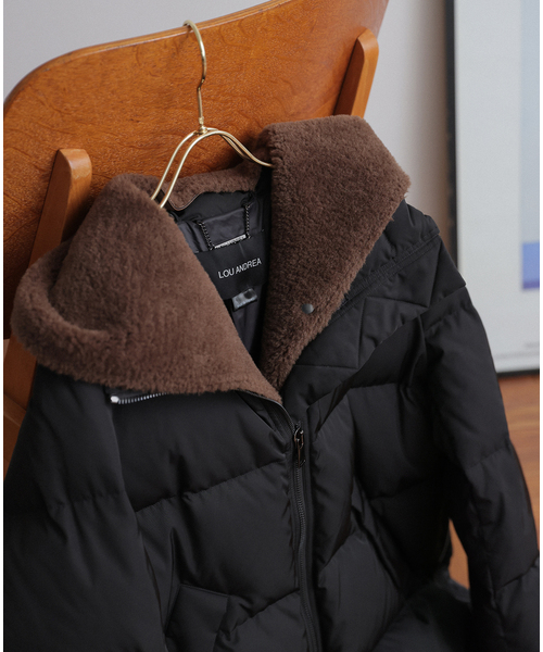 ジャケット・アウター L'Appartement LOU ANDREA 2WAYDOWNVEST L´Appartement LOU ANDREA 2WAYDOWNVEST