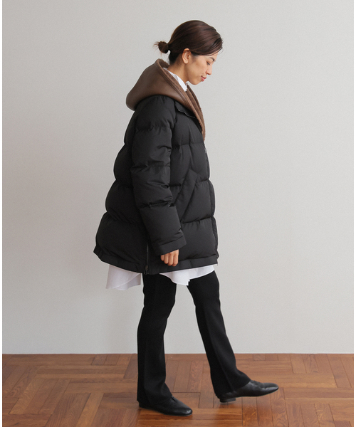 IENA（イエナ）の「LOU ANDREA/ルーアンドレア 2WAY DOWN JK ダウンジャケット（ダウンジャケット/コート・レディース・ブラック・FREE）」の12枚目の写真
