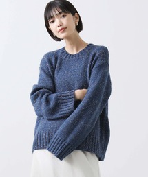 Ｎｕｍｐｈミックスクルーネックニット