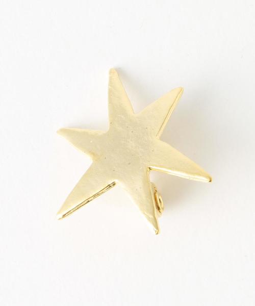 Another Edition（アナザーエディション）の「ヘキサゴンイヤリング/AE hexagon ER（イヤリング・レディース・ゴールド/シルバー・フリー）」の5枚目の写真