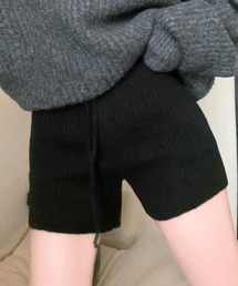 Riff(リフ)のリブニットショートパンツ(その他パンツ)
