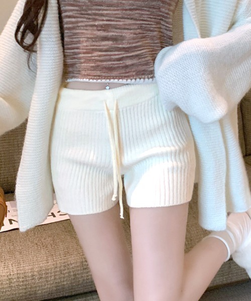 セール】リブニットショートパンツ（その他パンツ）｜Riff（リフ）の