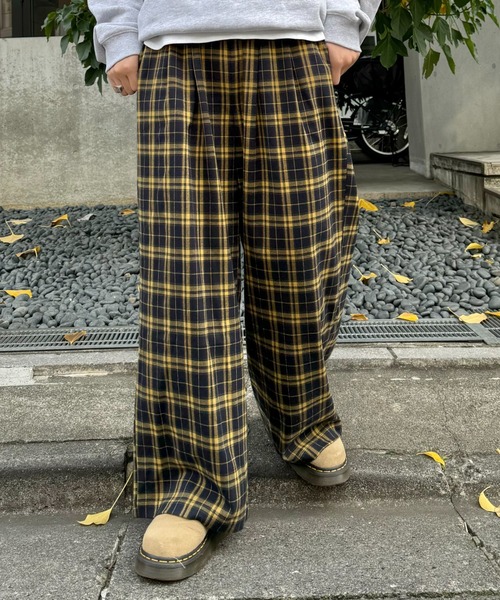 CIAOPANIC TYPY（チャオパニックティピー）の「【UNISEX】起毛チェック