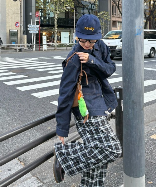 CIAOPANIC TYPY（チャオパニックティピー）の「【UNISEX】起毛チェックイージーパンツ（その他パンツ・メンズ・ブラック/イエロー/レッド・MEDIUM/LARGE）」の12枚目の写真