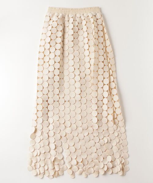 THE YOn（ザヨン）の「エンブロイダリーサークルパターンレーススカート（スカート・レディース・ブラック/アイボリー・FREE）」の12枚目の写真