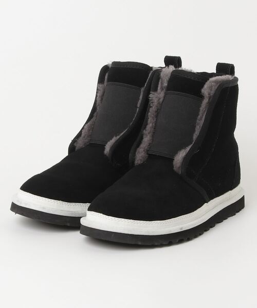 UGG x White Mountaineering 黒ムートンブーツ 値下げ