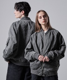 CLEL（クレイル）の「【CLEL】Vintage Design Short MA-1 Blouson ヴィンテージ デザイン ショートMA-1ブルゾン（ブルゾン）」