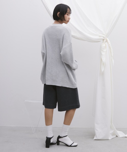 Aunt Marie's（アントマリーズ）の「デニムハーフパンツ（デニムパンツ・レディース・ブラック・FREE）」の19枚目の写真