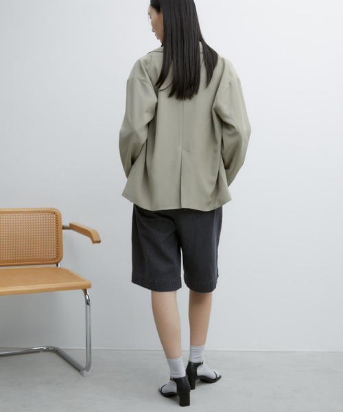 Aunt Marie's（アントマリーズ）の「デニムハーフパンツ（デニムパンツ・レディース・ブラック・FREE）」の7枚目の写真