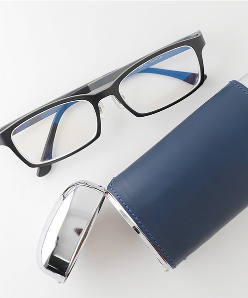 GLOBAL FORME CONCRETE（グローバルフォルムコンクリート）の「BT Oval グラスケース（メガネ・メンズ・オレンジ/ダークブラウン/キャメル/レッド/グリーン/ブルー/グレー/ブラック/スカイブルー・FREE）」の17枚目の写真