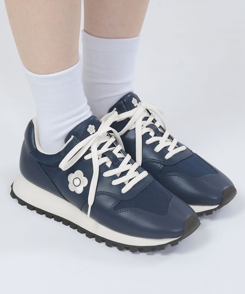 デイジーエンブロコンビ スニーカー（スニーカー）｜MARY QUANT