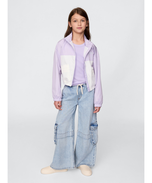 GAP（ギャップ）の「ウィンドブレーカー (キッズ)（ナイロンジャケット・キッズ・ライラック/イエロー/パープル・140cm/130cm/110cm/120cm/150cm/160cm）」の8枚目の写真