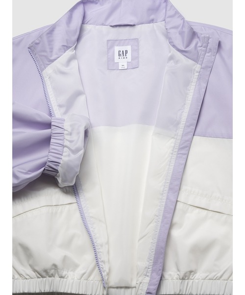 GAP（ギャップ）の「ウィンドブレーカー (キッズ)（ナイロンジャケット・キッズ・ライラック/イエロー/パープル・140cm/130cm/110cm/120cm/150cm/160cm）」の14枚目の写真