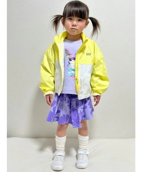 GAP（ギャップ）の「ウィンドブレーカー (キッズ)（ナイロンジャケット・キッズ・ライラック/イエロー/パープル・140cm/130cm/110cm/120cm/150cm/160cm）」の22枚目の写真