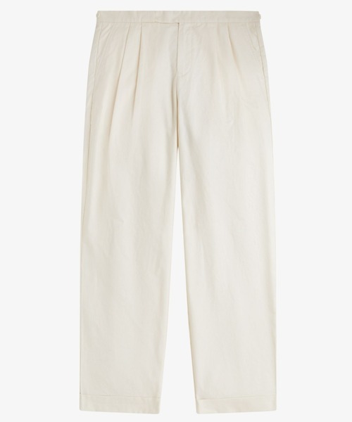 FRED PERRY（フレッドペリー）の「Twill Tennis Trousers／ツイルテニストラウザー（スラックス・メンズ・ベージュ・28/30）」の5枚目の写真