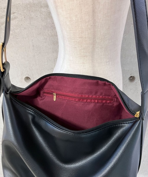 meJane（ミージェーン）の「ラウンドショルダーバッグ（ショルダーバッグ・レディース・ブラウン/ブラック・S/M）」の15枚目の写真