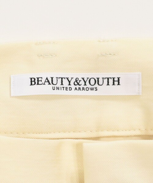 BEAUTY&YOUTH UNITED ARROWS（ビューティーアンドユースユナイテッドアローズ）の「セルロースナイロン インタック パンツ/ライナー（スラックス・レディース・オフホワイト・L/M/S/XS）」の13枚目の写真